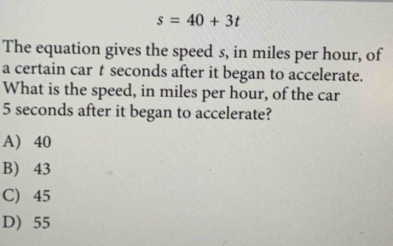 A car travels 284.49 mi in 4.35 hours