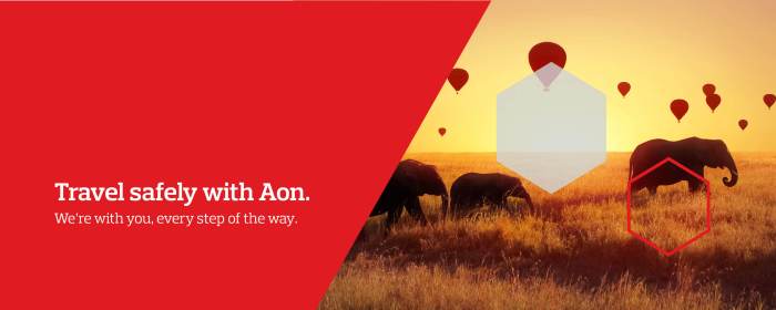 Aon travel insurance