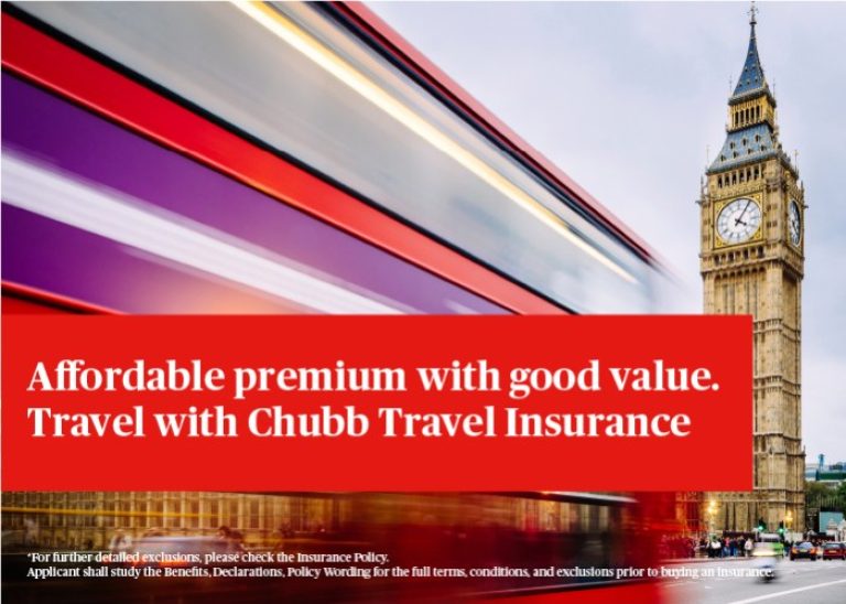 Chubb travel insurance