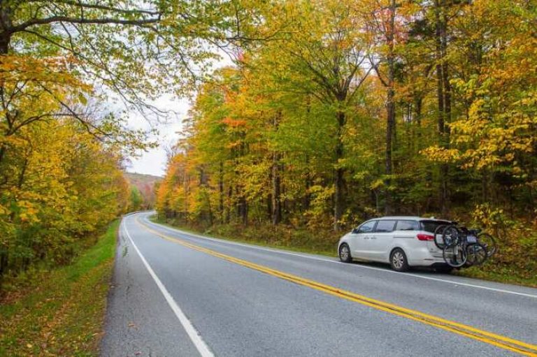 Columbus day travel traffic new england